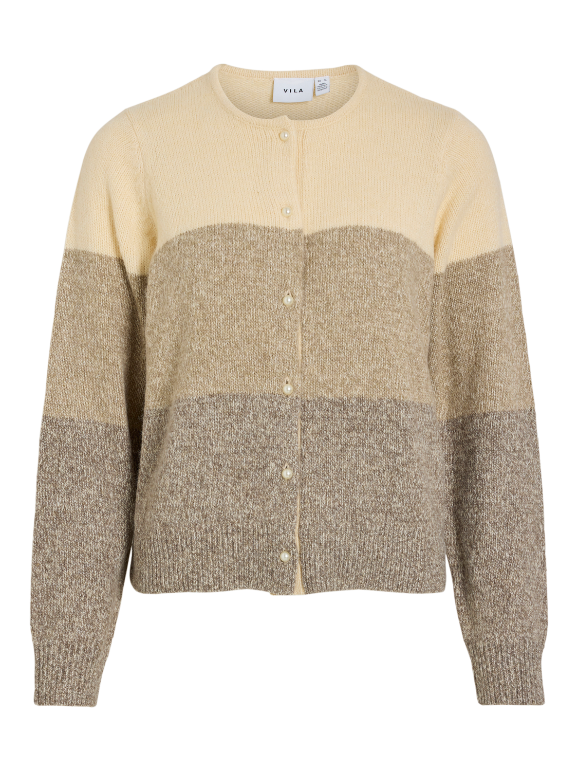 Visposa O-Neck Knit Cardig