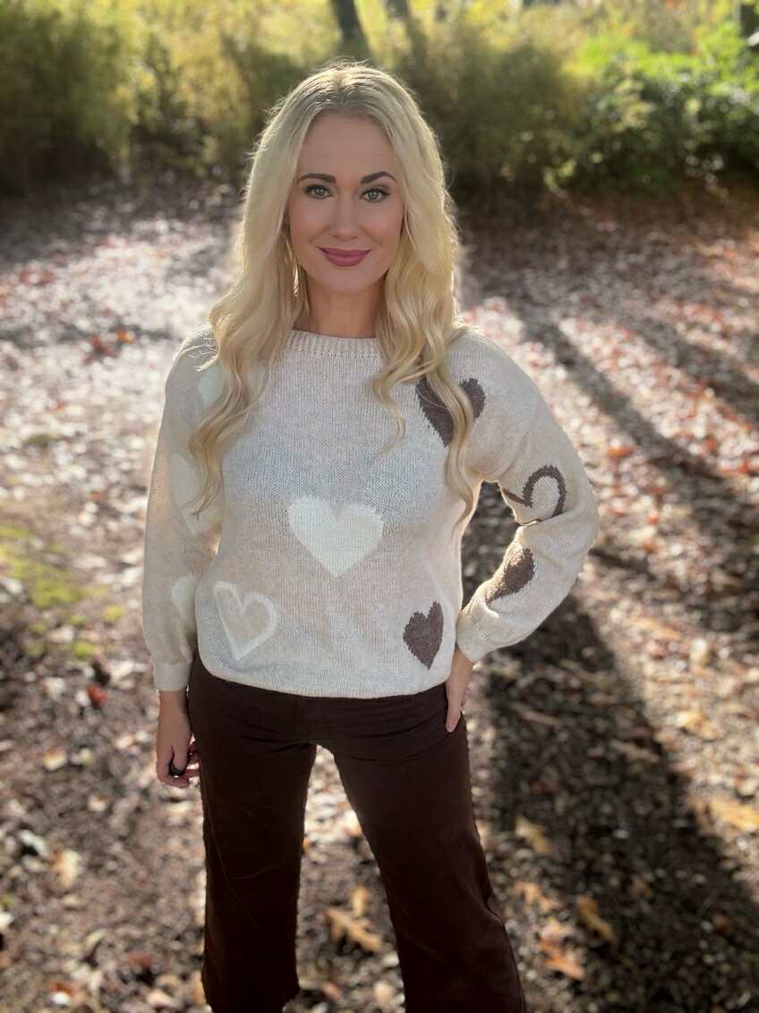 HEART KNIT STRIK