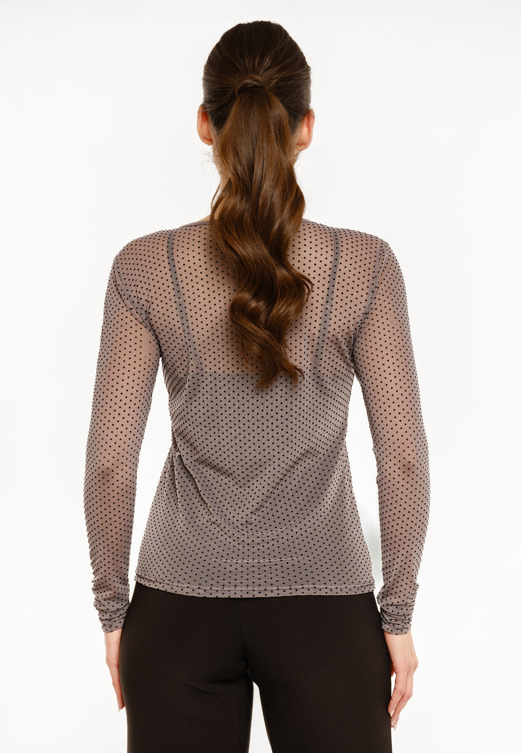MESH LS SHIRT DOT