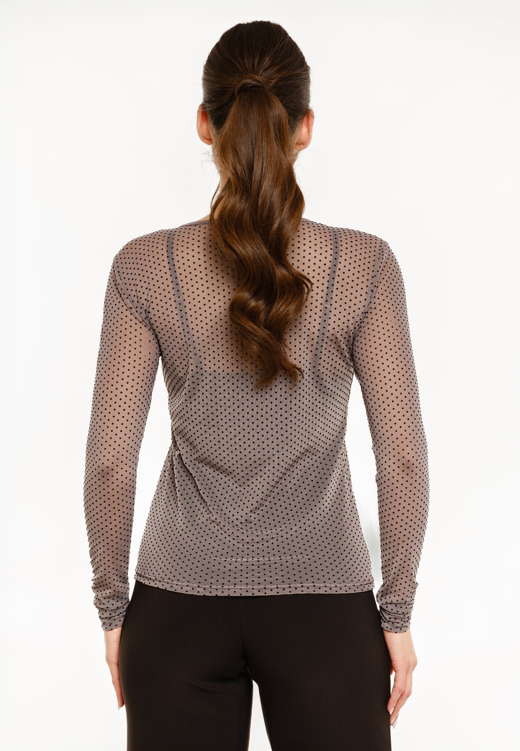 MESH LS SHIRT DOT