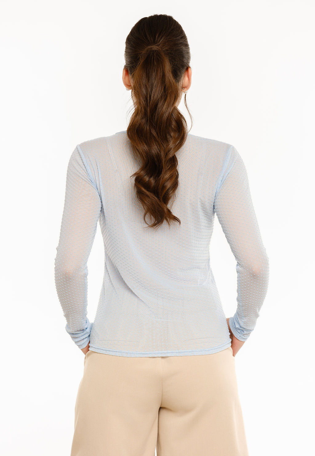 MESH LS SHIRT DOT