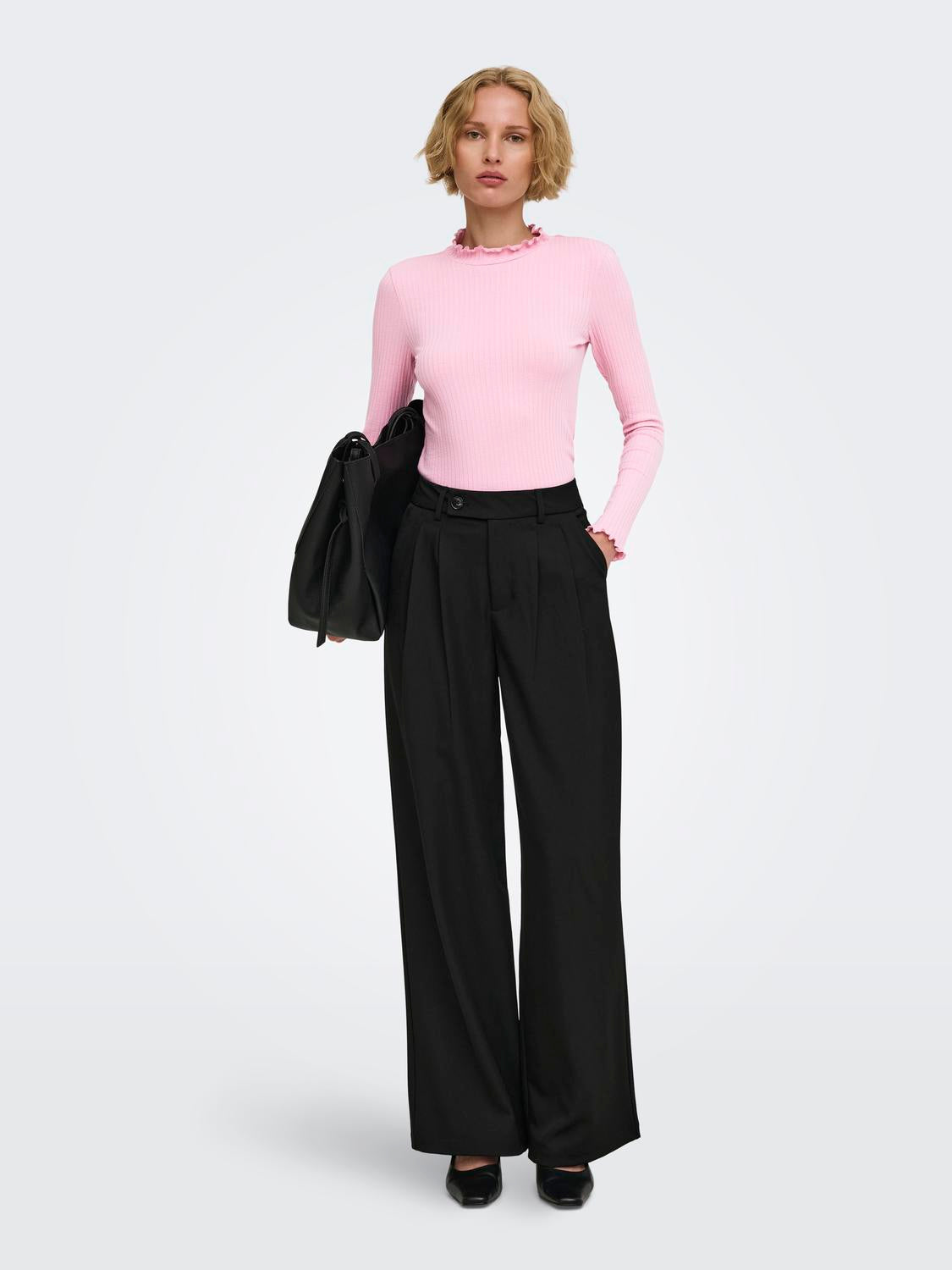 Jdyfransiska L/S Hi-Nck Top Jr