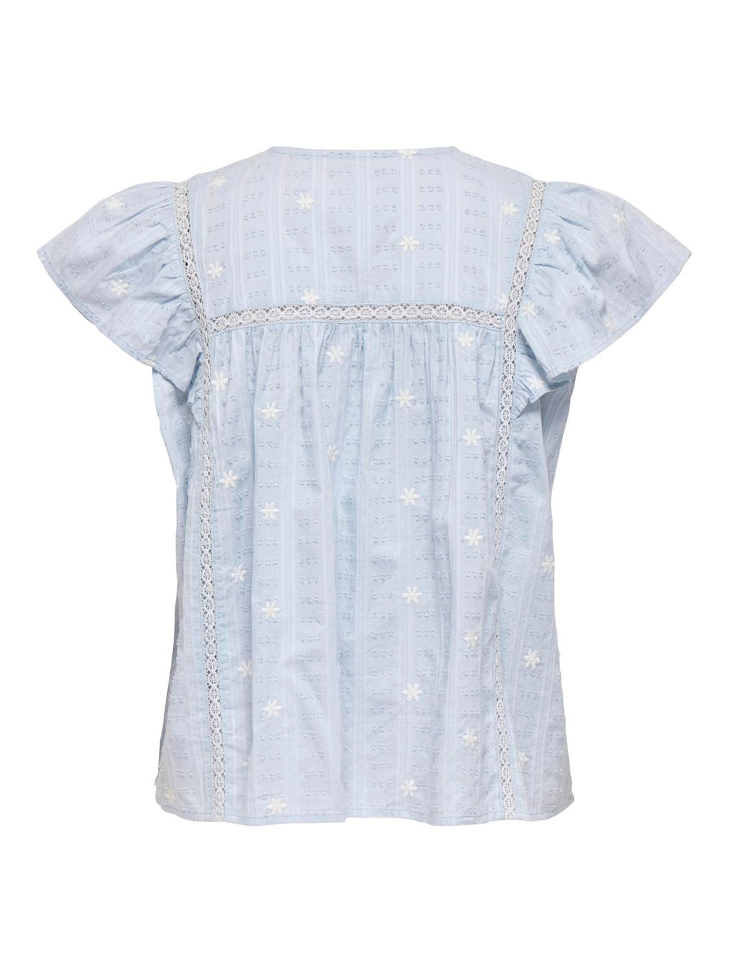Jdyfia S/S Embroidery skjorte