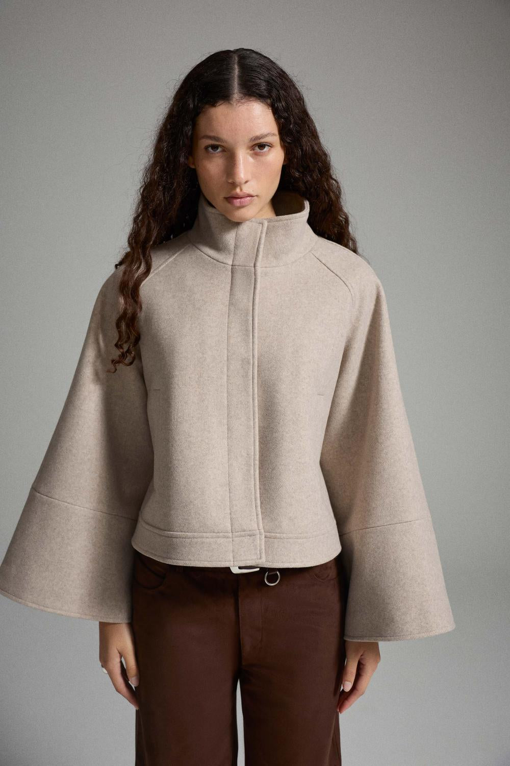 Vizikko High Neck L/S Jacket/B