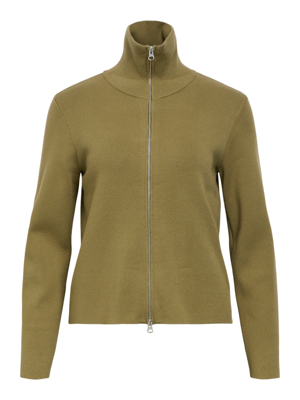 Objreynard L/S Re Zip Cardigan