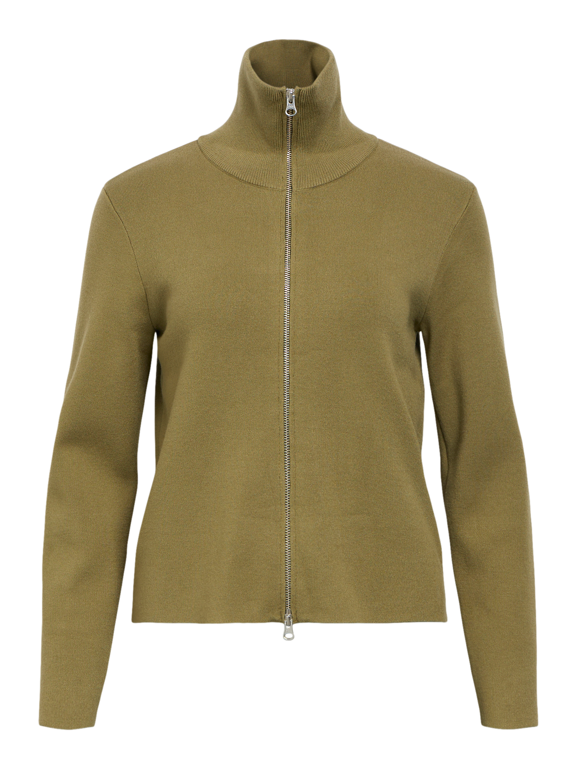 Objreynard L/S Re Zip Cardigan