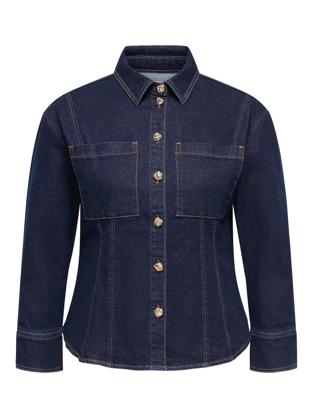 Carbelinda Fitted Dnm Shirt