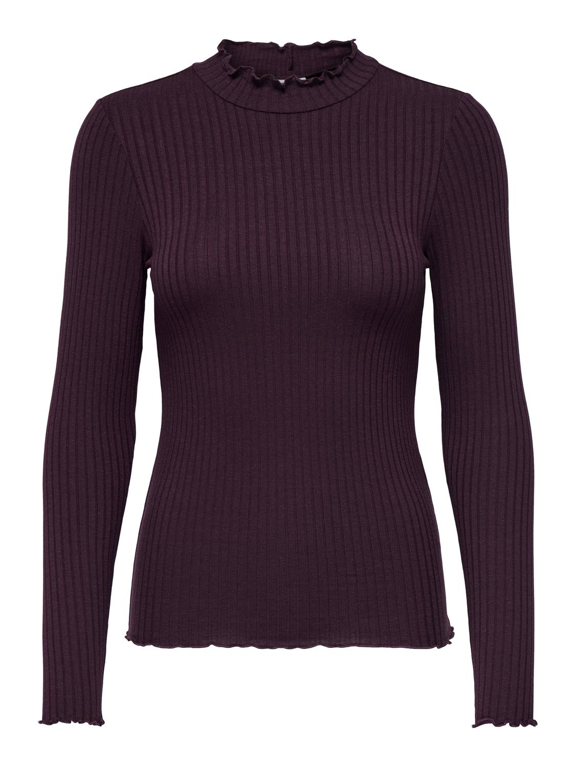 Jdyfransiska L/S Hi-Nck Top Jr