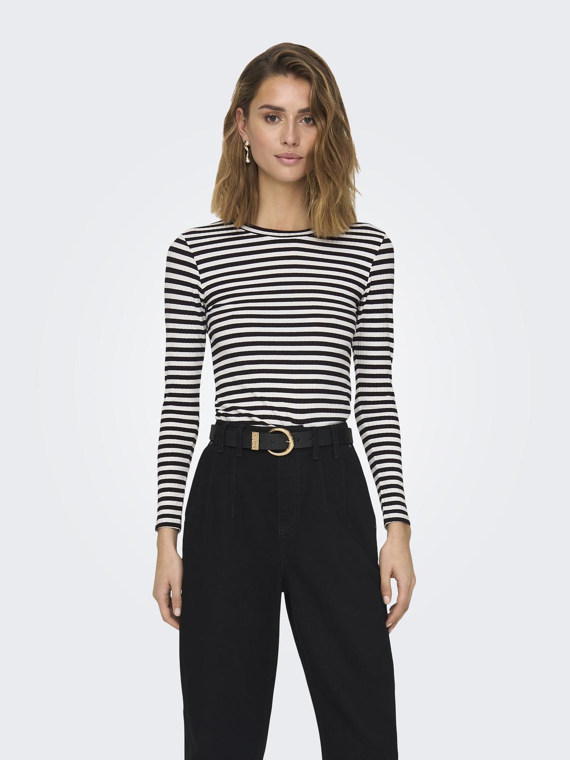 Jdyfransiska L/S Stripe O-Neck