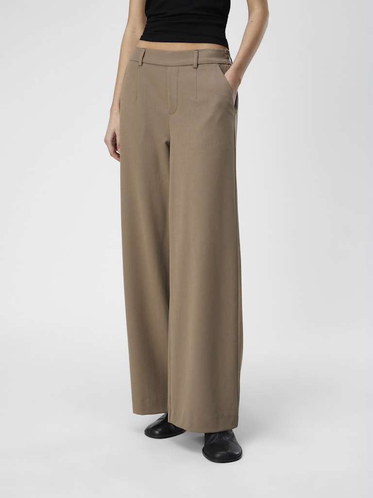 OBJLISA wide pant fossil
