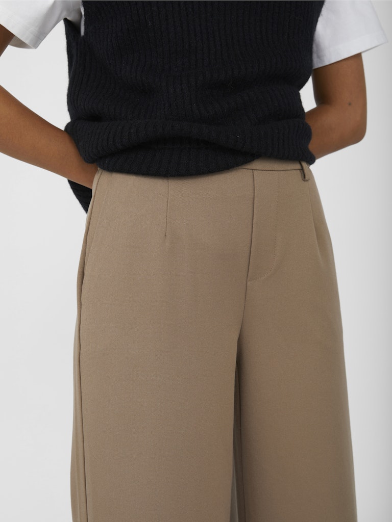 OBJLISA wide pant fossil