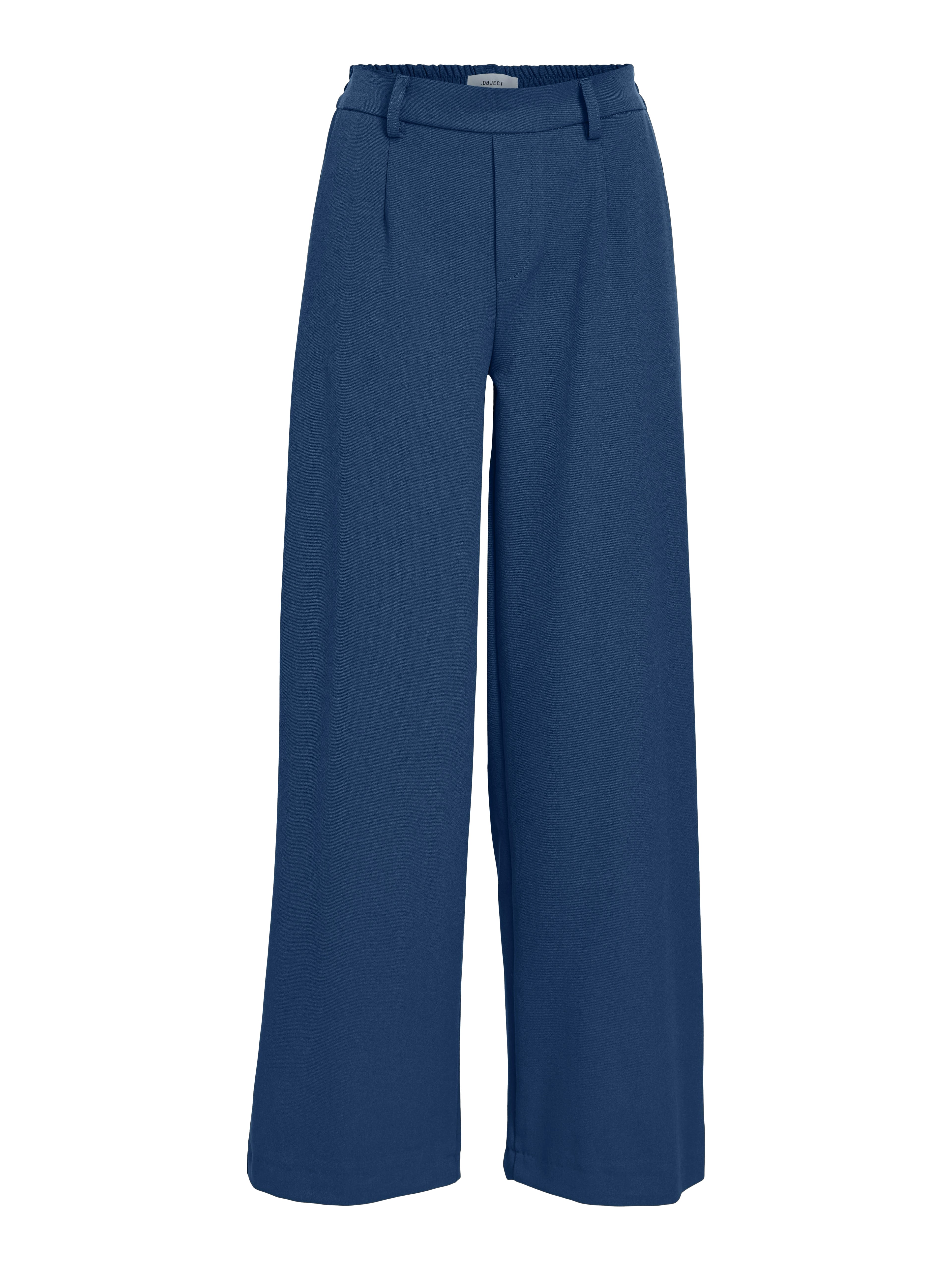 OBJLISA wide pant dark denim
