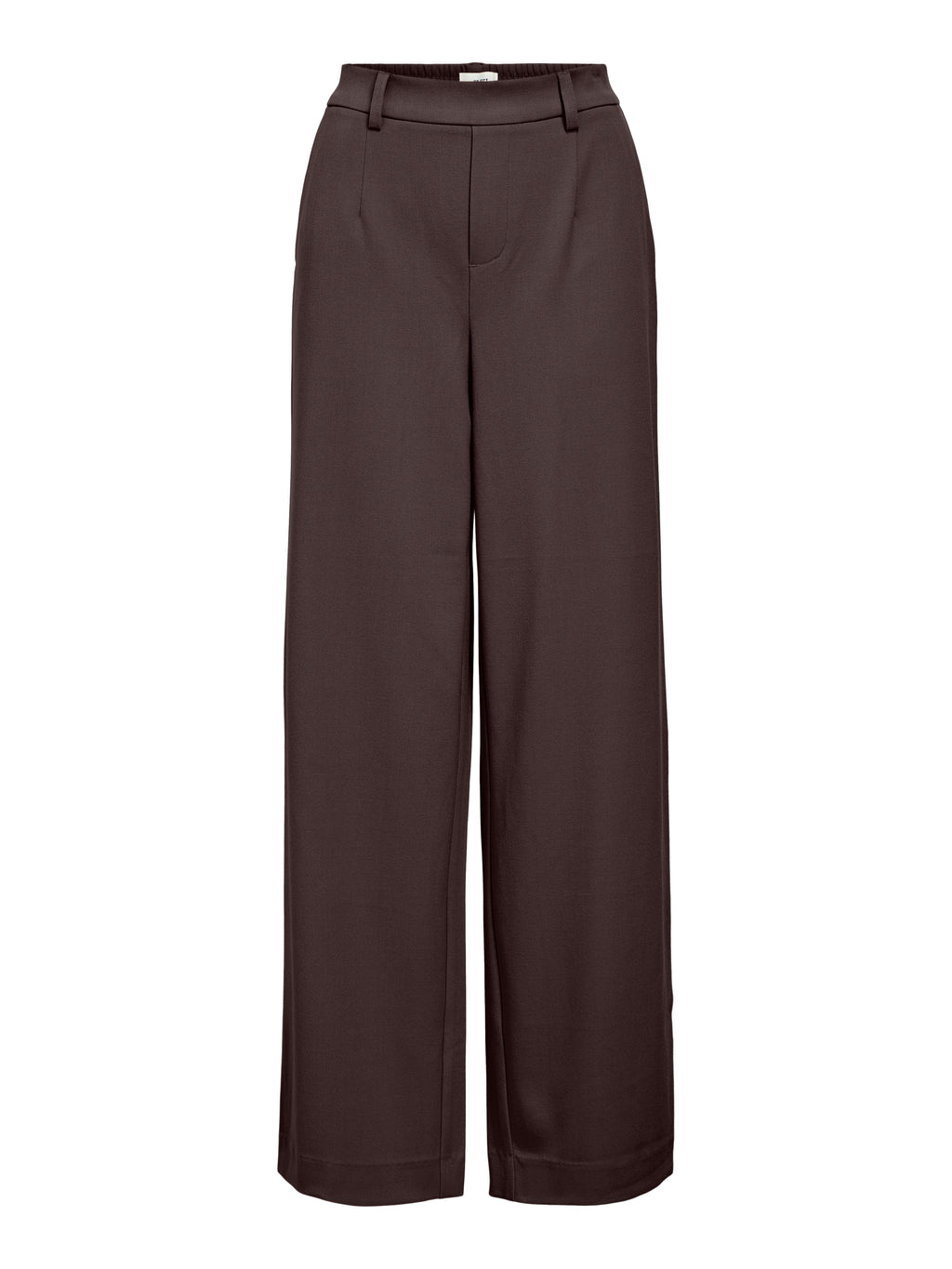 OBJLISA wide pant seal brown