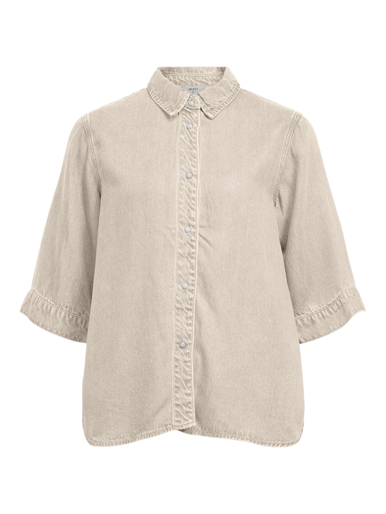 FRAME DENIM TOP 2/4 BIRCH