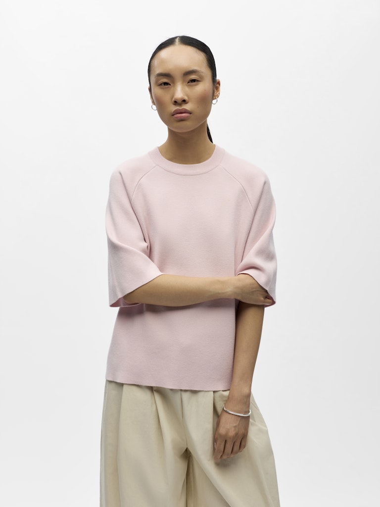 REYNARD 2/4 KNIT PULLOVER PALE