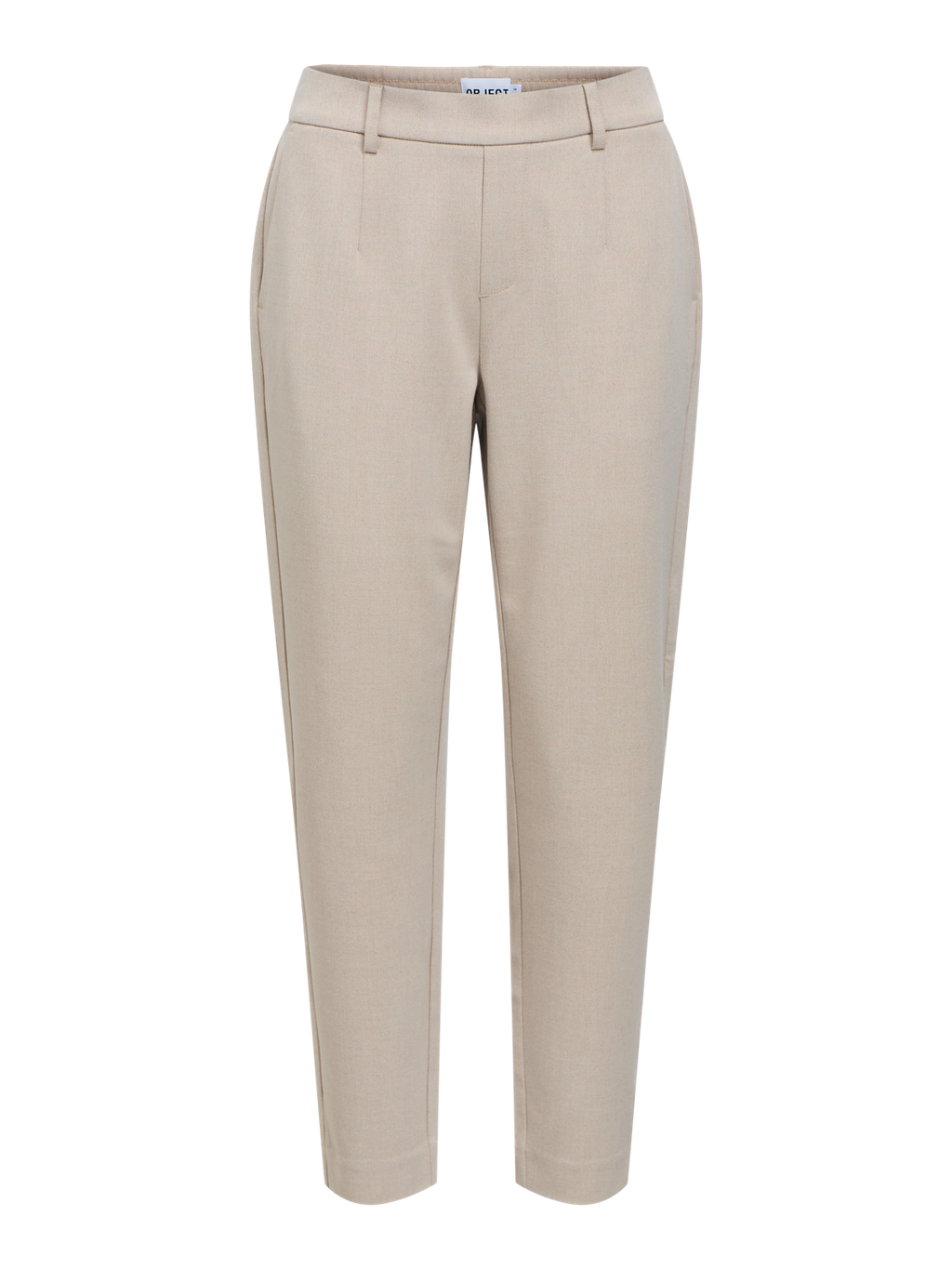 OBJLISA SLIM PANT HUMUS MELANGE