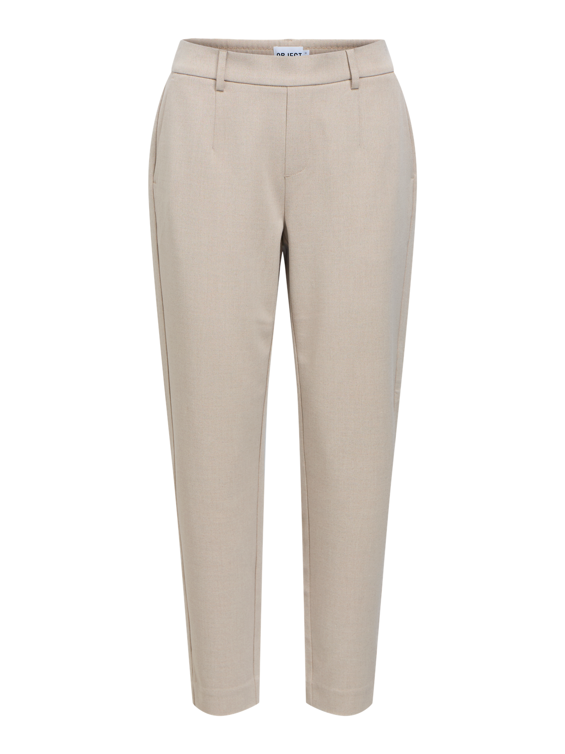 OBJLISA SLIM PANT HUMUS MELANGE