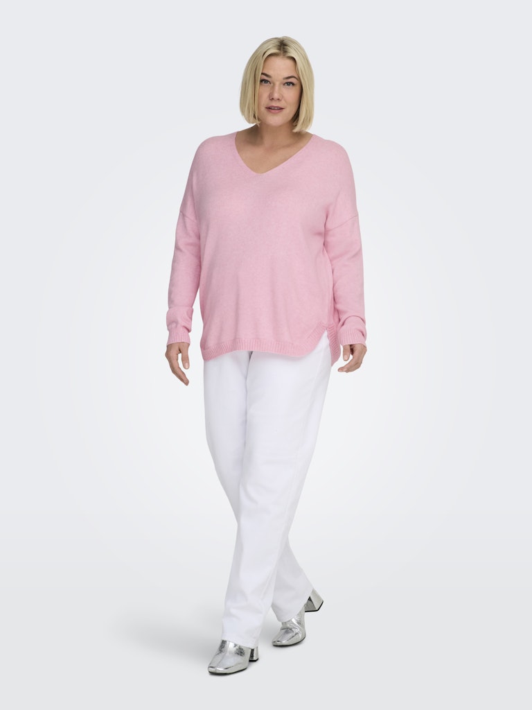 CARMARGARETA PULL ROSA PLUS ST