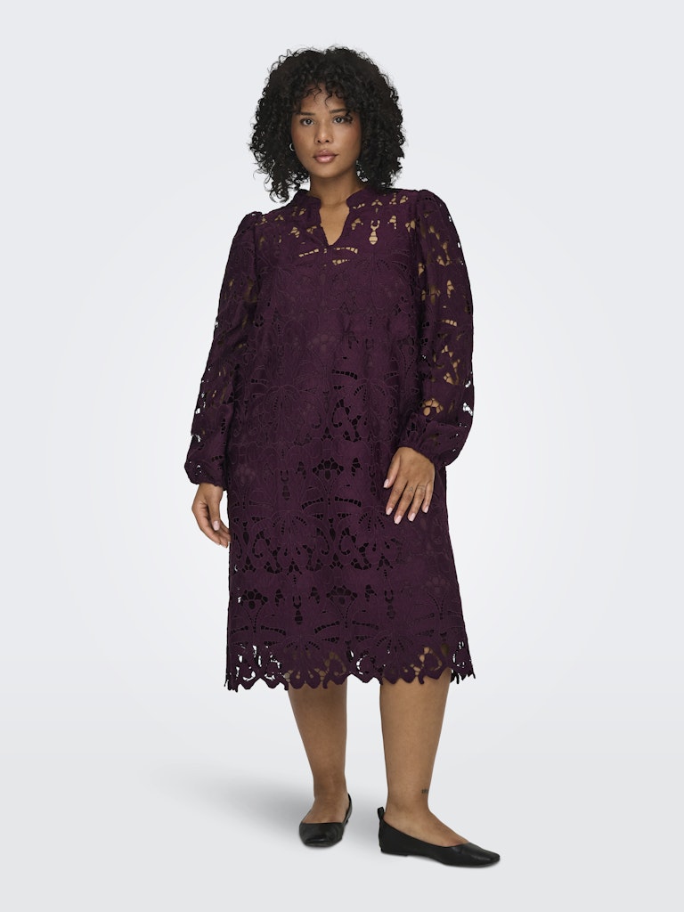 CARGELINA knee dress winetasti