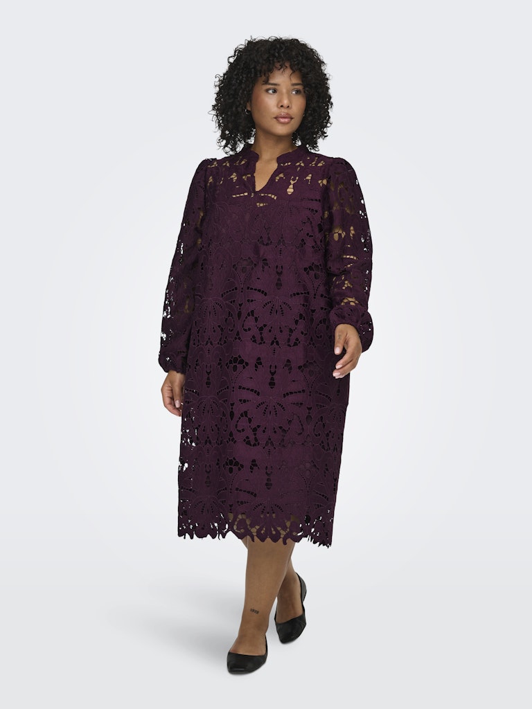CARGELINA knee dress winetasti