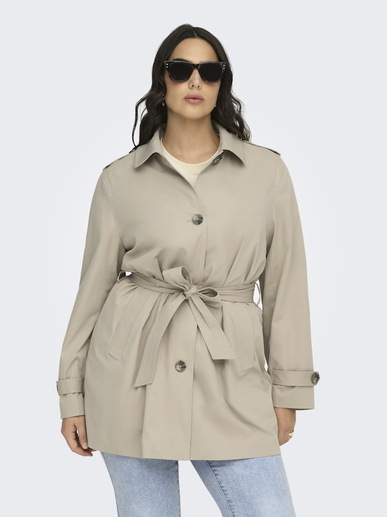 CARDISA TRENCHCOAT SAND PLUS J