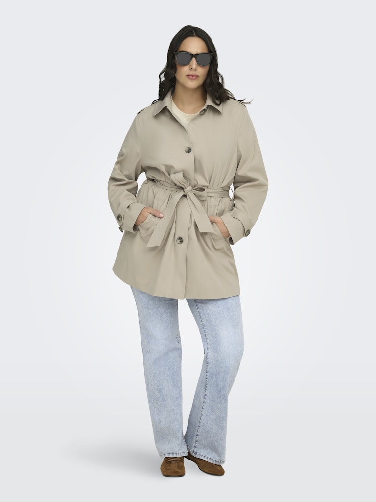 CARDISA TRENCHCOAT SAND PLUS J