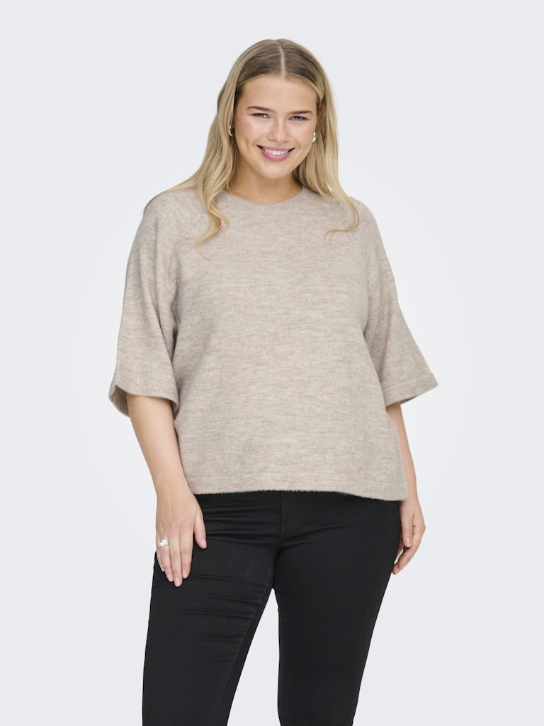 CARSIMONI 3/4 pullover sand me