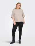 CARSIMONI 3/4 pullover sand me