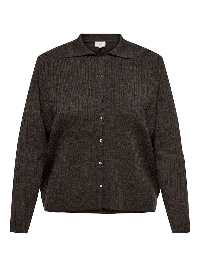 CARTHRA polo cardigan brun
