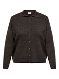 CARTHRA polo cardigan brun