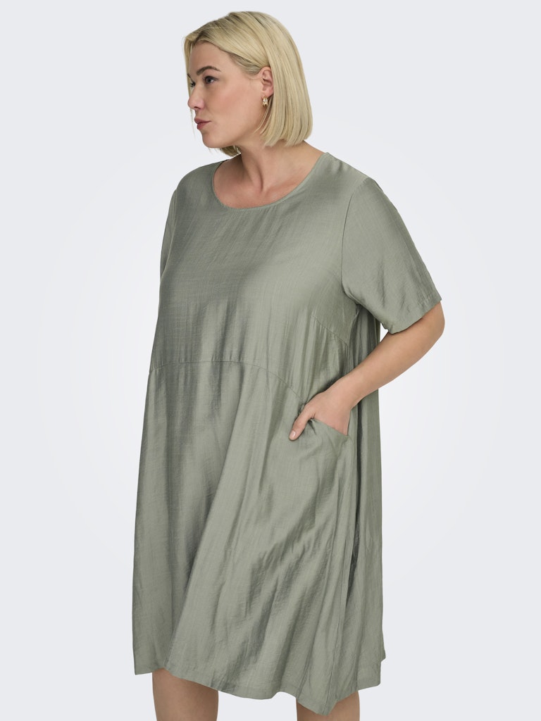 CARJOANNA 2/4 O-NECK DRESS