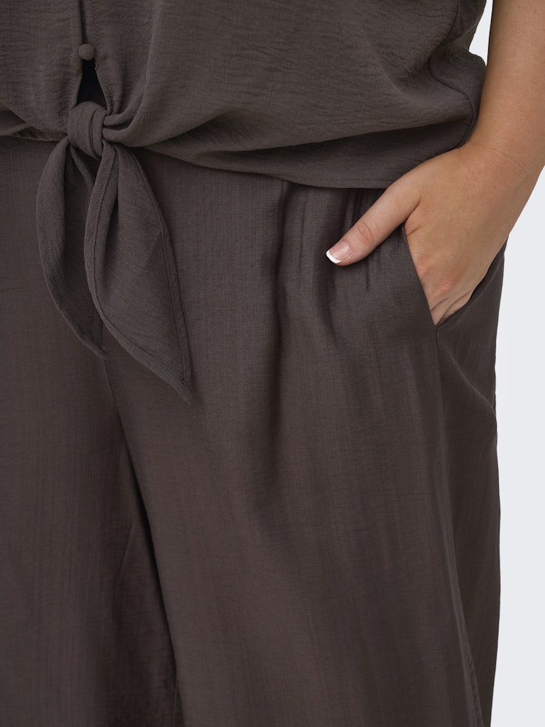 CARJONNA CALF SKIRT PANT CHOCO
