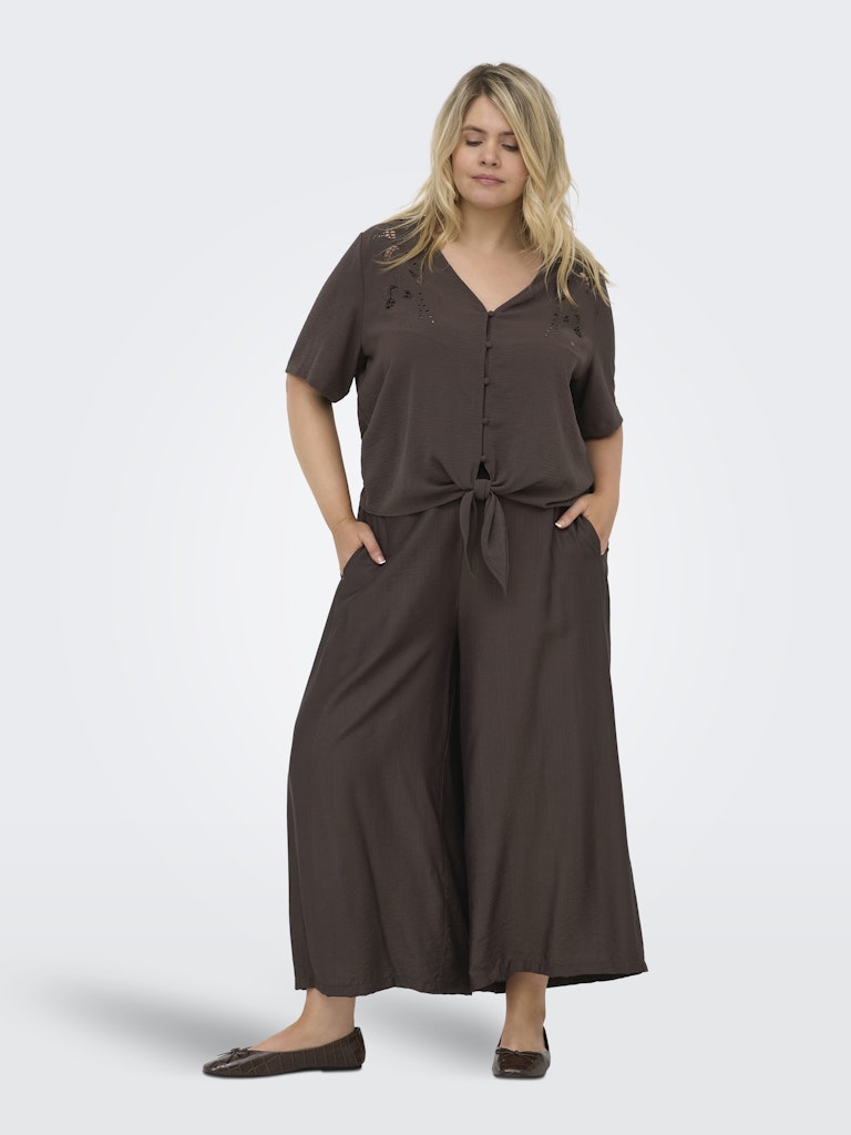 CARJONNA CALF SKIRT PANT CHOCO