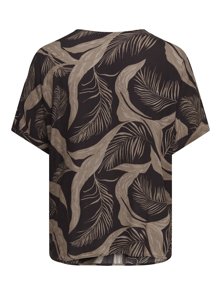 CARVILMA BOATNECK TOP BROWN
