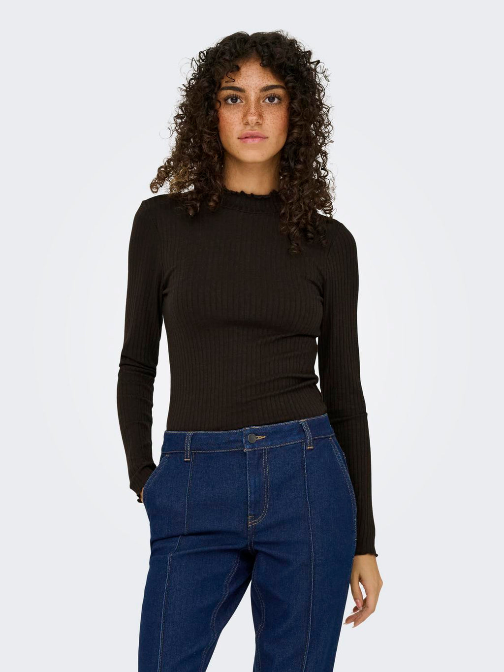 Jdyfransiska L/S Hi-Nck Top Jr