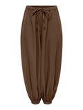 JDYPALOMA LOOSE PANT DARK EARTH