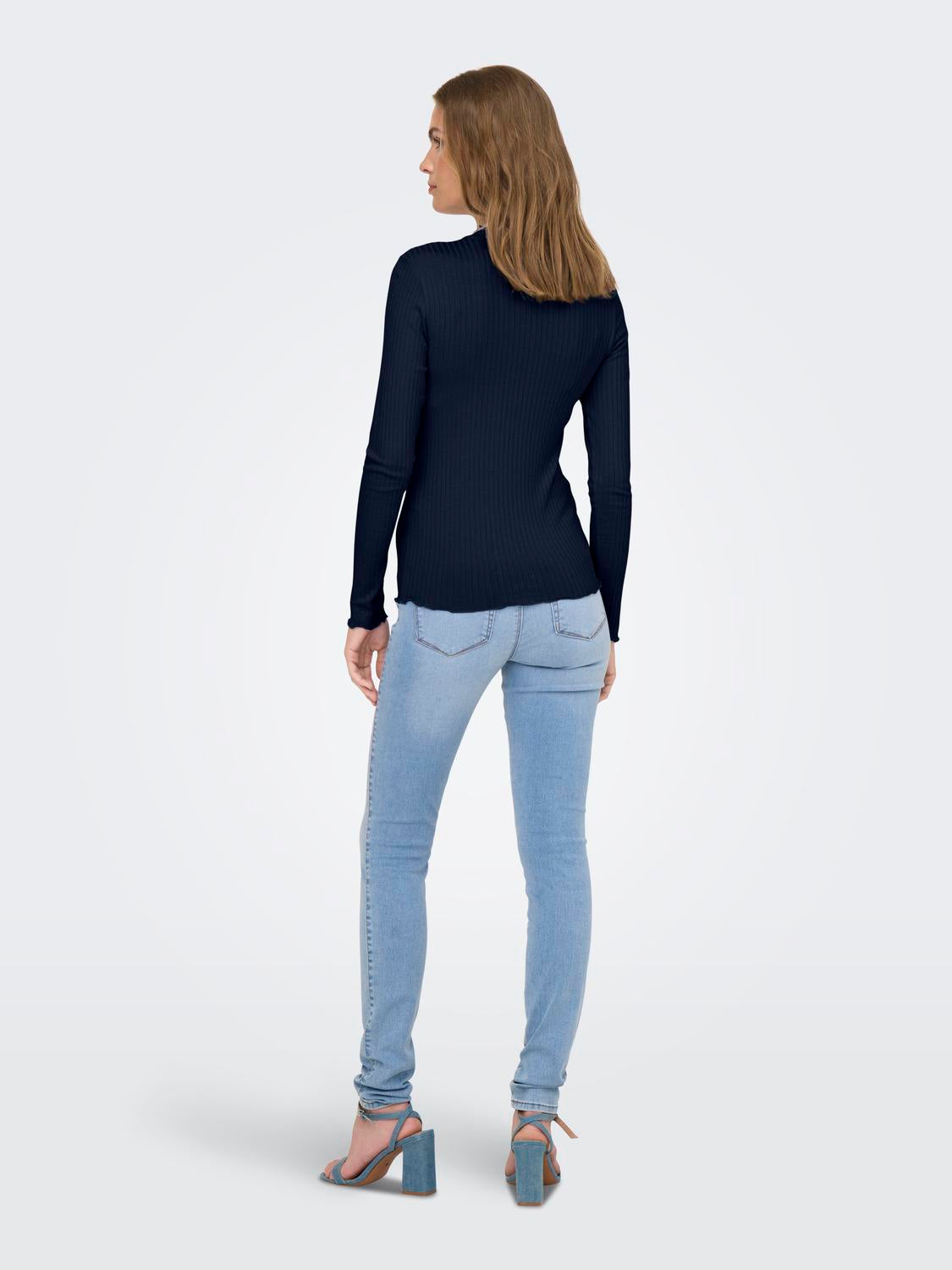 Jdyfransiska L/S Hi-Nck Top Jr