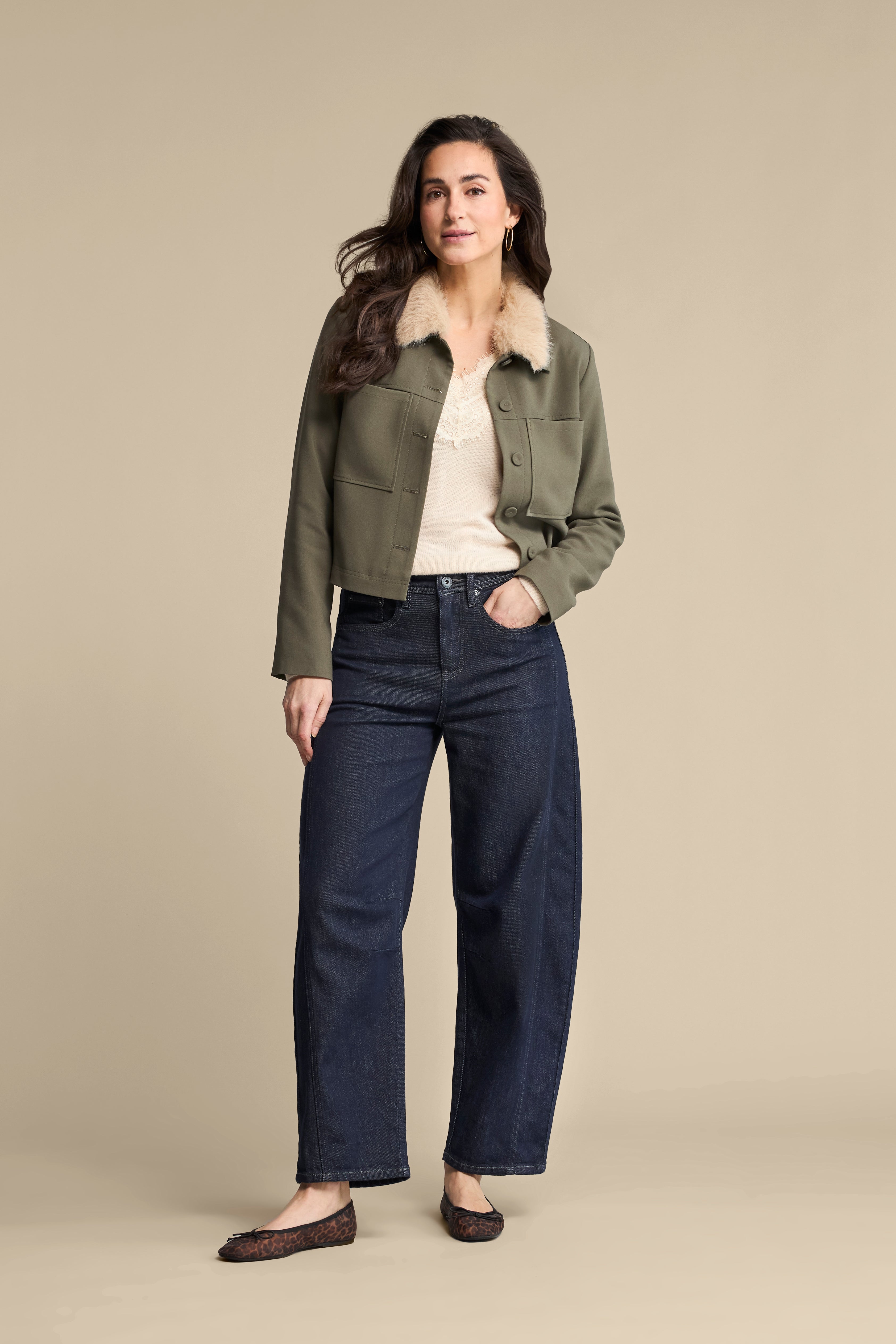 CAYLA DARK BLUE HR JEANS