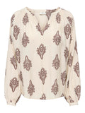 Jdyholly L/S  Smock Top Wvn