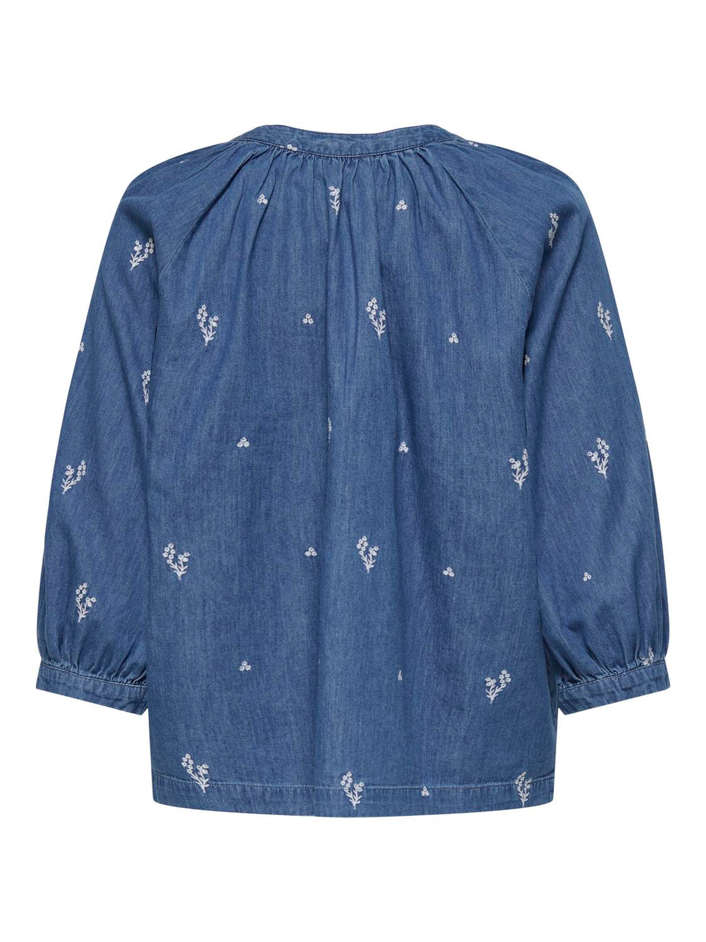 JDYKAI 3/4 SHIRT LIGHT BLUE DENIM