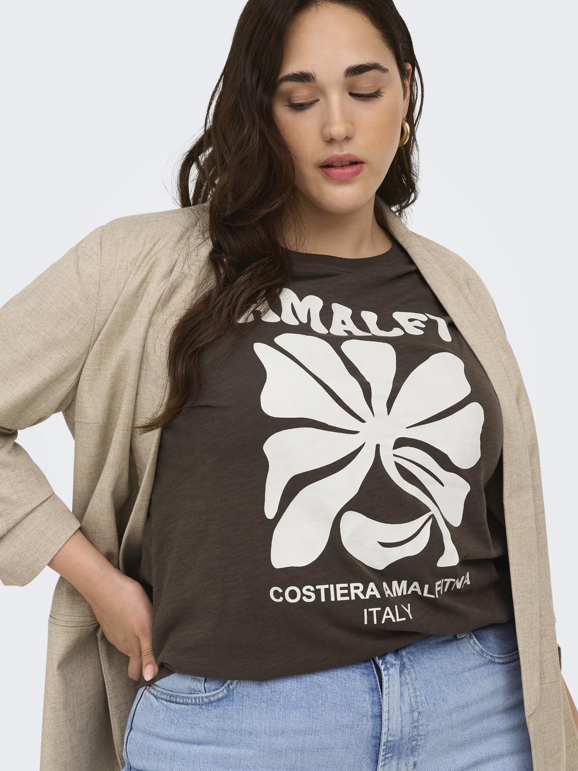 Caresma Ss O-Neck Jeans Fit T-Shirt