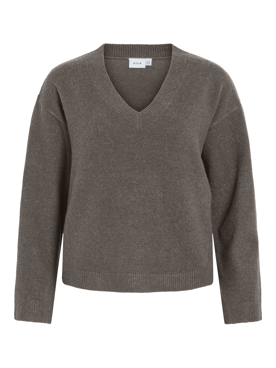 ViligaV-Neck Knit Top