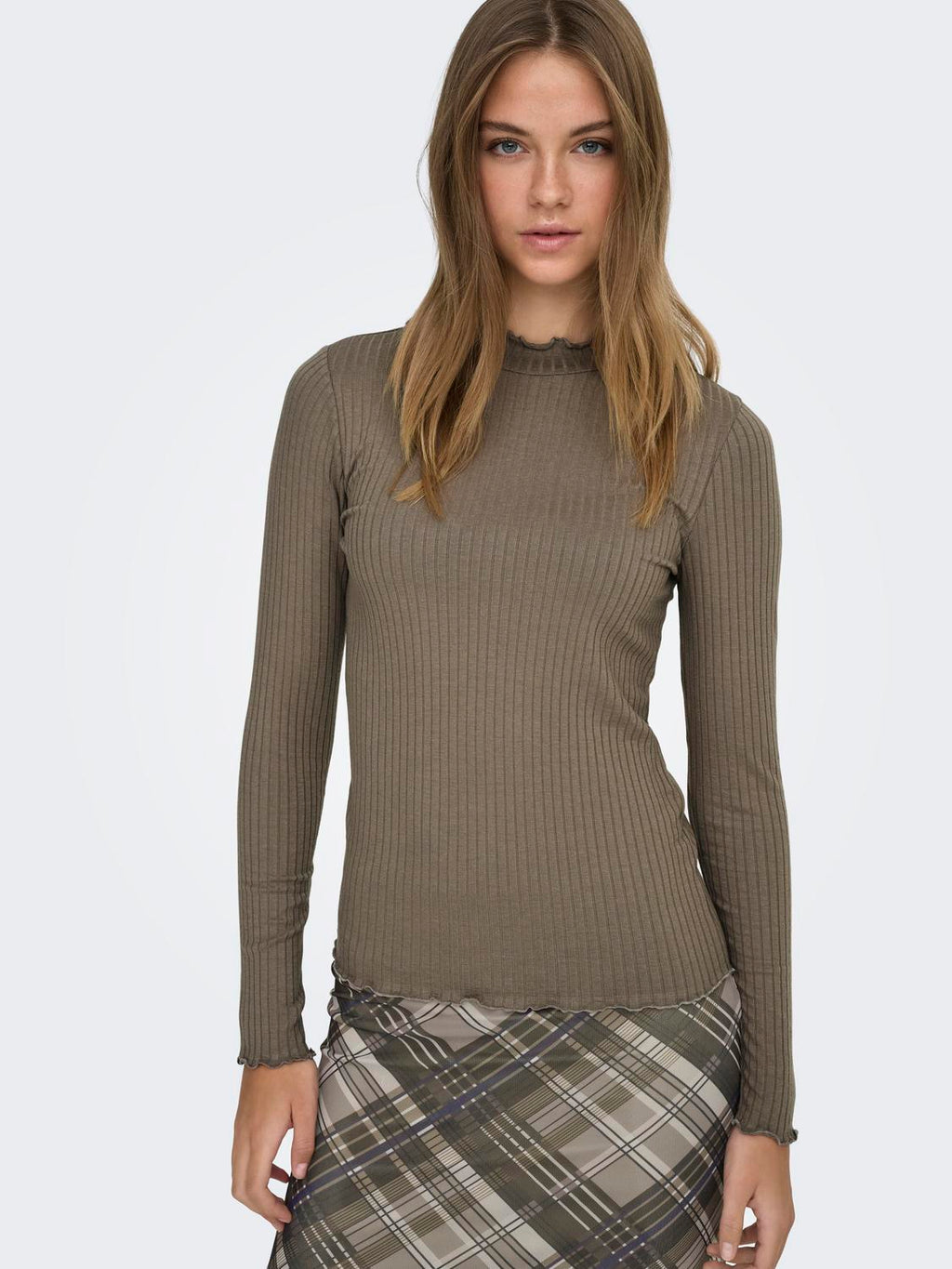 Jdyfransiska L/S Hi-Nck Top Jr