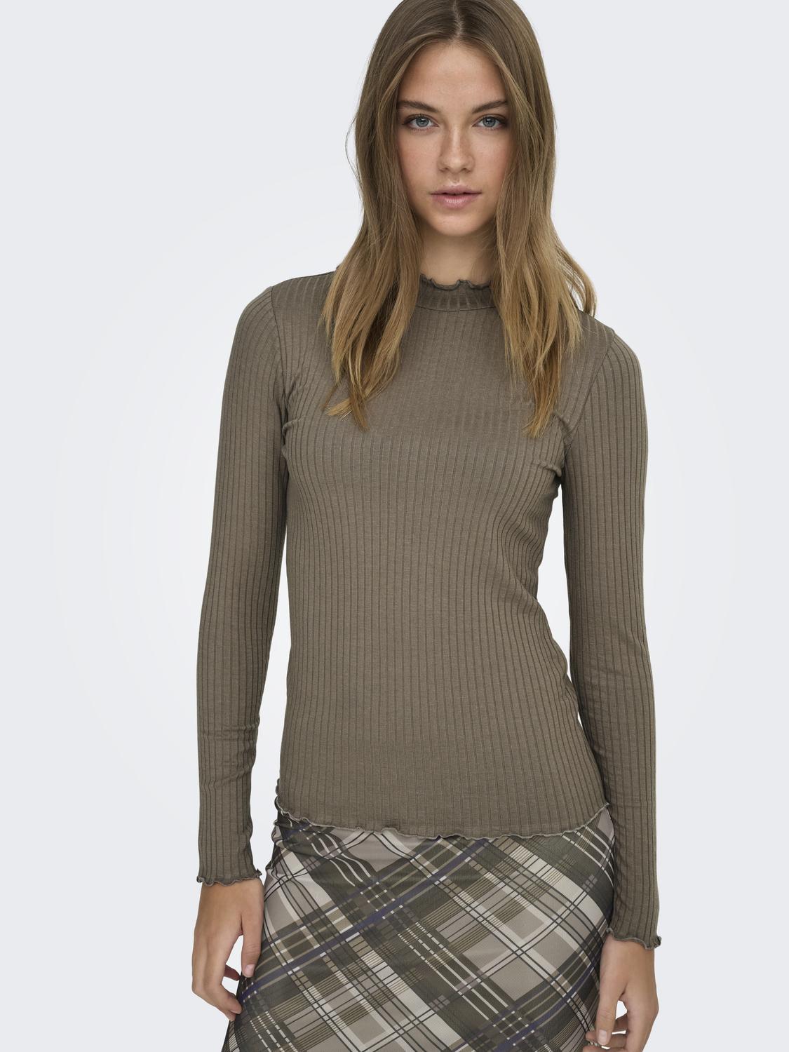 Jdyfransiska L/S Hi-Nck Top Jr