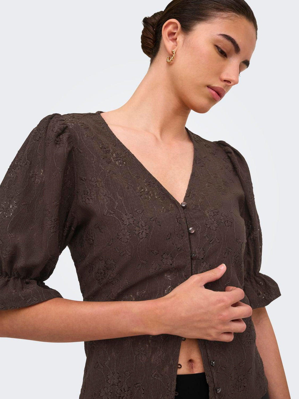 Jdyjakobe 2/4 Lace Top Jrs