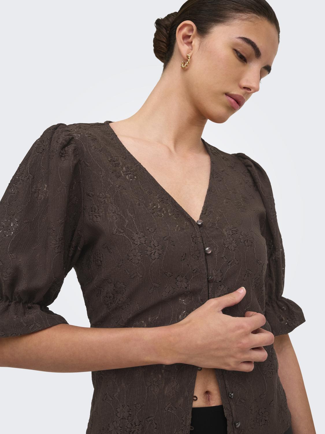 Jdyjakobe 2/4 Lace Top Jrs
