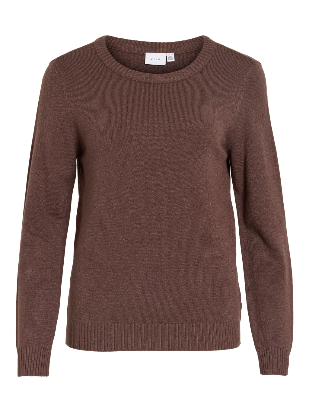 Viril O-Neck L/S  Knit Top
