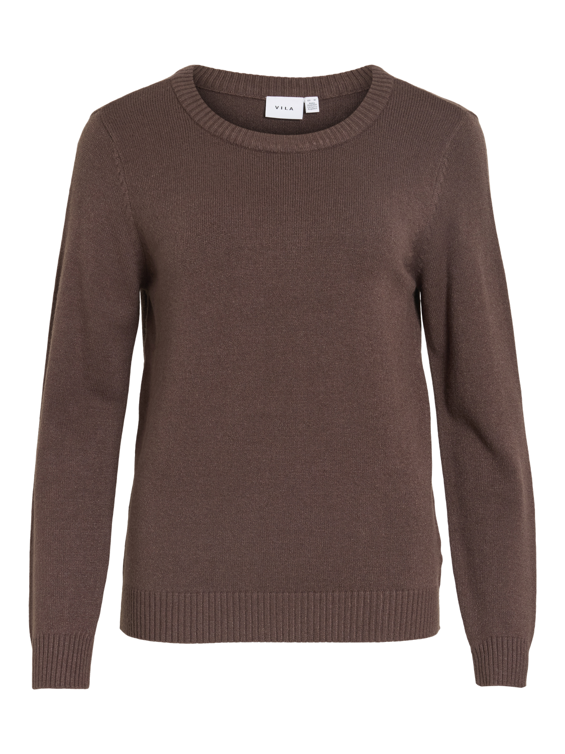 Viril O-Neck L/S  Knit Top