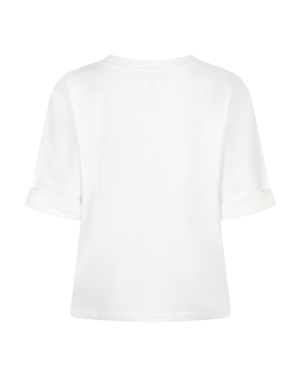 TERRY SWEATER CHESTPRINT OFF WHITE