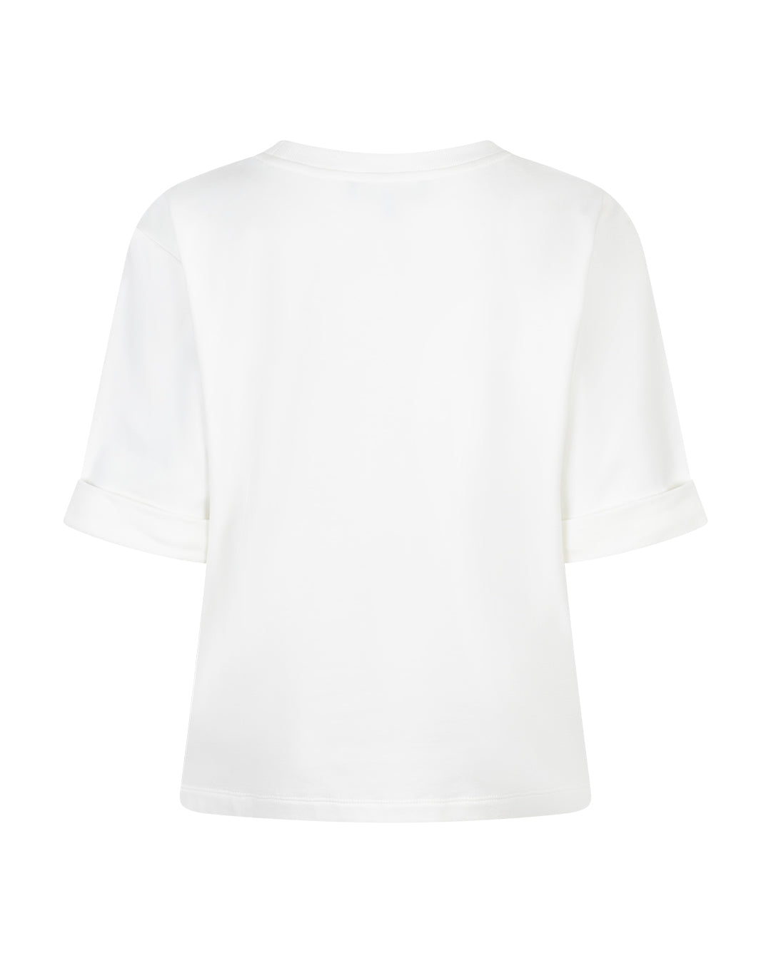 TERRY SWEATER CHESTPRINT OFF WHITE